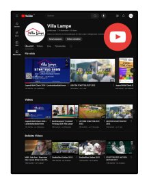 Villa Lampe auf YouTube